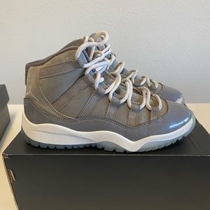 Jordan Cool Grey 11 Preschool size 13.5